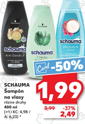 Schauma šampón na vlasy