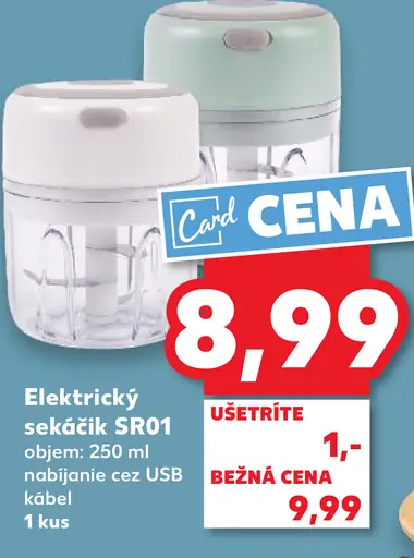 Elektrický sekačik SR01