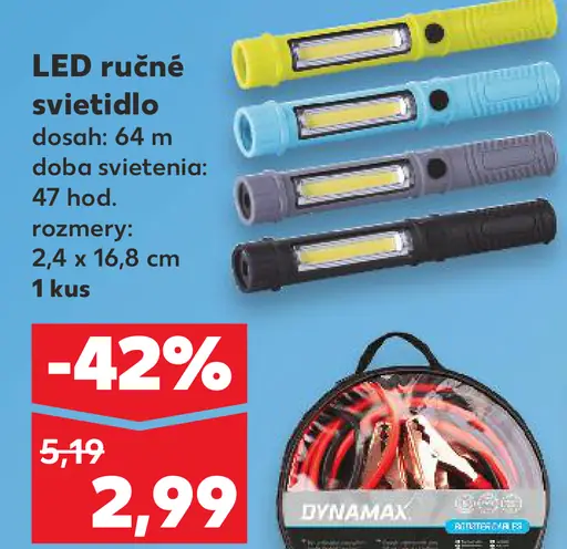 LED ručné svietidlo