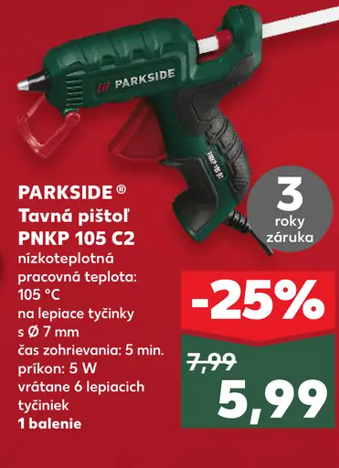 Tavná pištoľ PNKP 105 C2