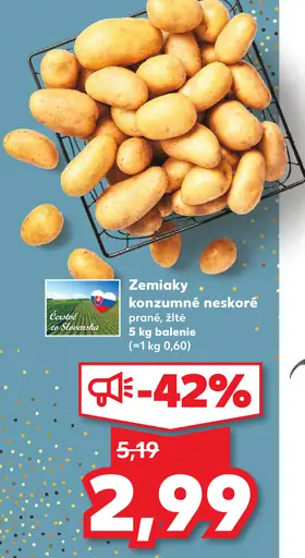 Zemiaky konzumné neskoré