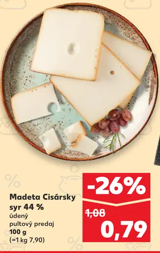 Madeta Cisársky syr 44 %