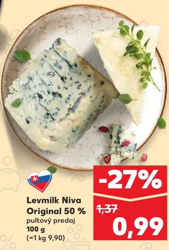 Levmilk Niva Original 50 %