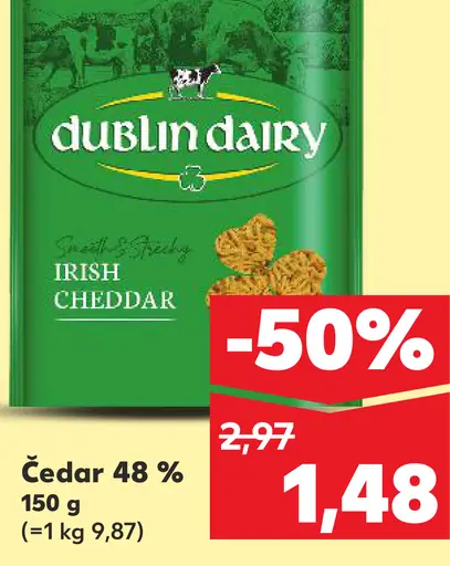 Čedar 48 %