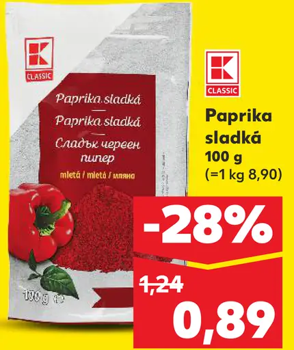 Paprika sladká