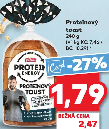 Proteínový toast