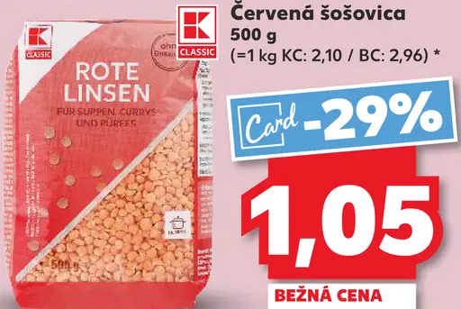 Červená šošovica