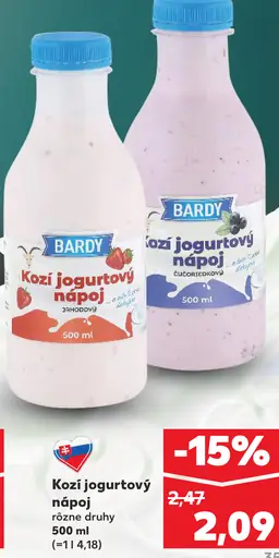 Kozi jogurtový nápoj