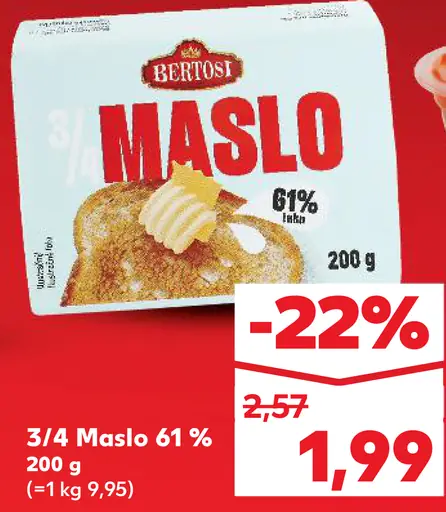 3/4 Maslo 61 %