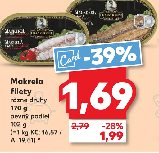 Makrela filety