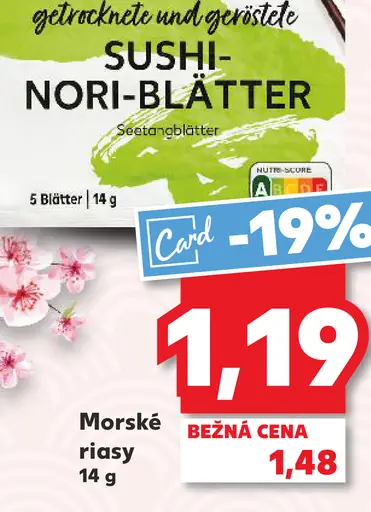 Sushi-Nori-Blätter