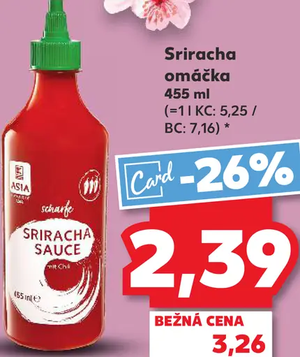 Sriracha omáčka