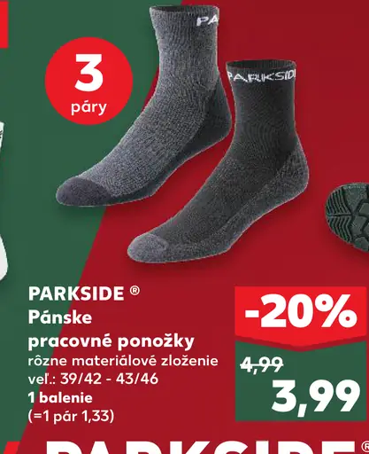 práca ponožky