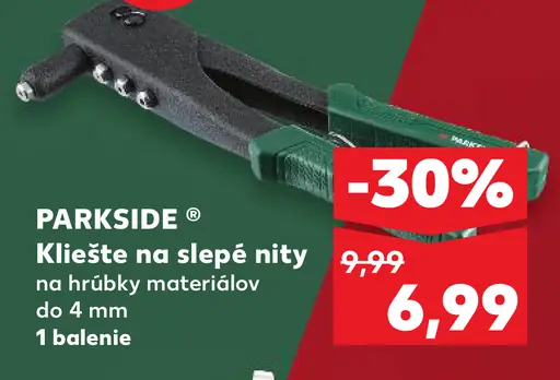 Kliešte na slepé nit