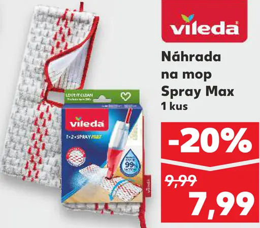 Náhrada na mop Spray Max