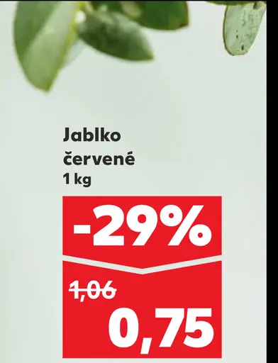 Jablko červené