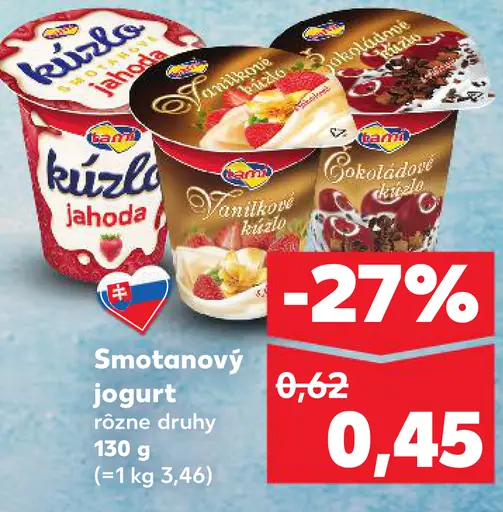 Smotanový jogurt