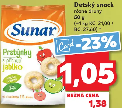 Detský snack