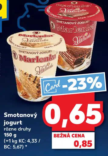 Smotanový jogurt