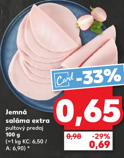 Jemn á saláma extra