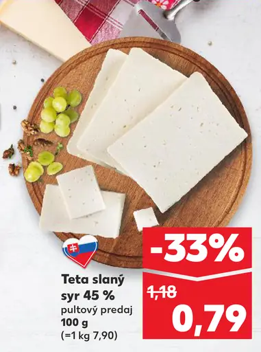 Teta slaný syr 45 %