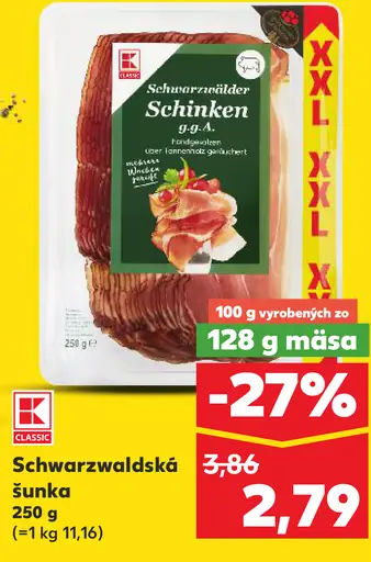 Schwarzwaldská šunka