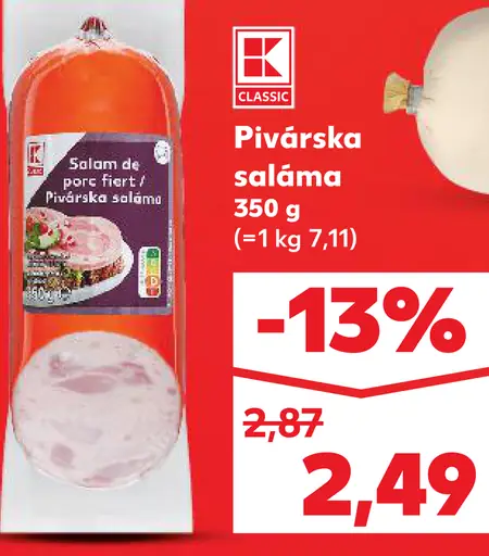 Pivárska saláma