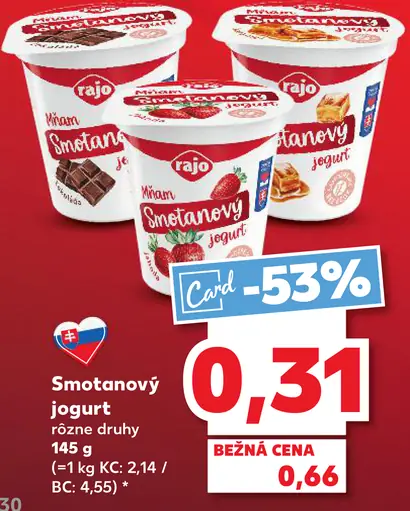 Smotanový jogurt