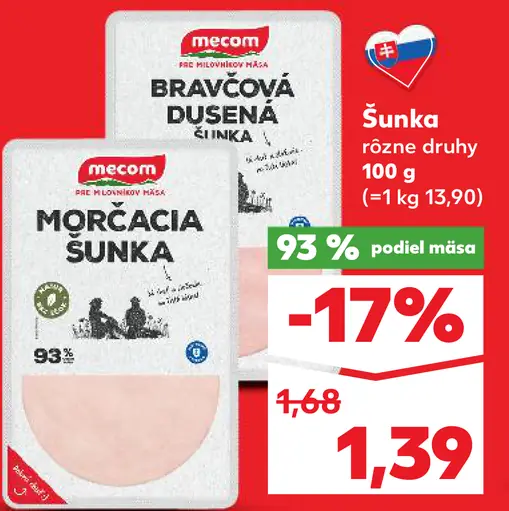 Bravčová dusená šunka