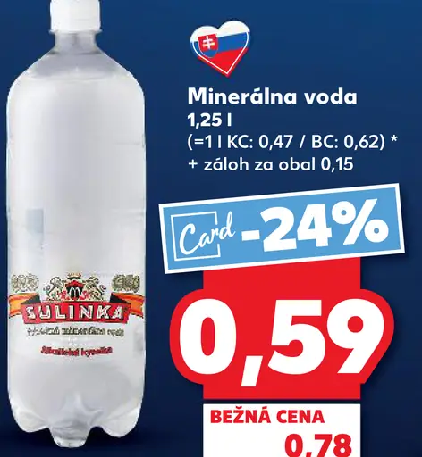 Minerálna voda