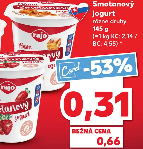 Smotanový jogurt