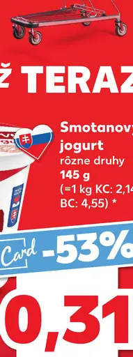 Smotanový jogurt