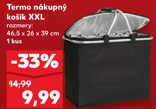 Termo nákupný košík XXL