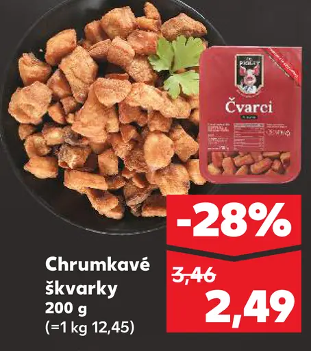 Chrumkavé škvarky