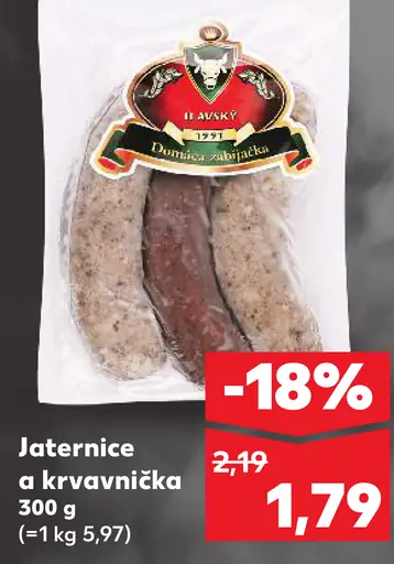 Jaternice a krvaníčka