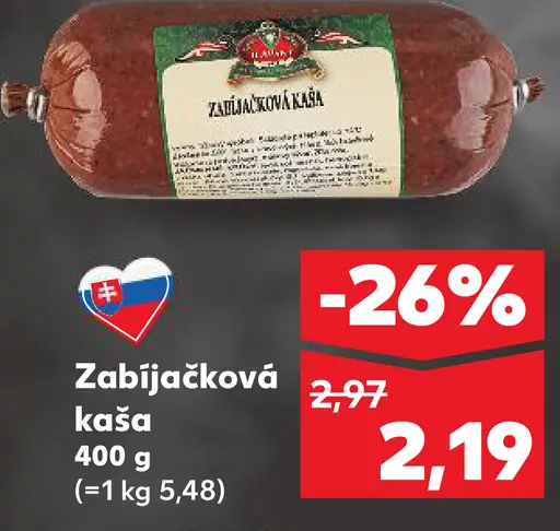 Zabijačková kaša