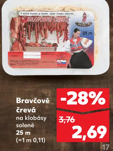 Bravcové črevá