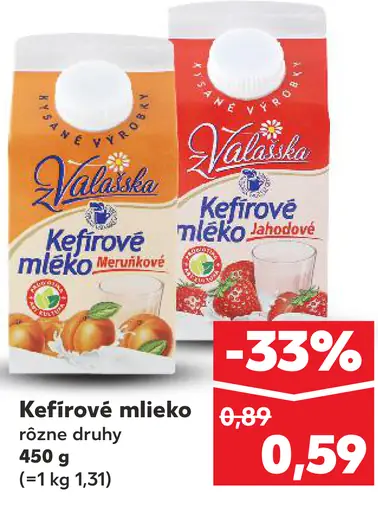 Kefírové mlieko Meruňkové