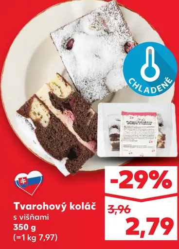 Tvarohový koláč