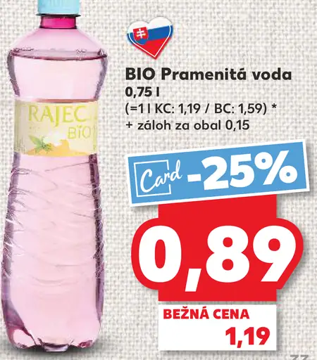 BIO Pramenitá voda