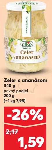 Zeler s ananásom