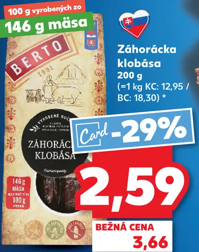 Záhorácka klobása