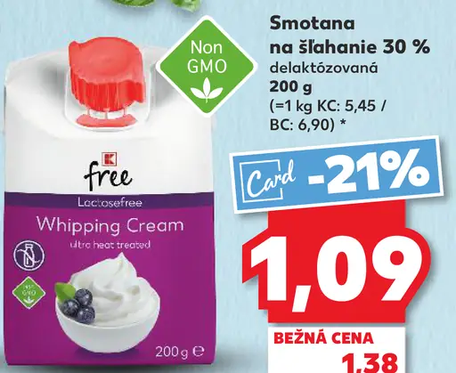 Smotana na šľahanie