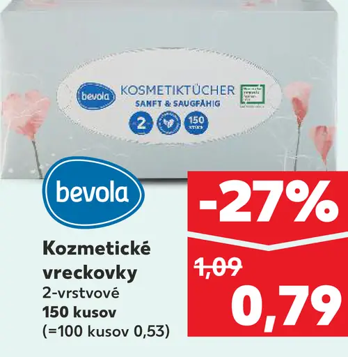 Kozmetické vreckovky