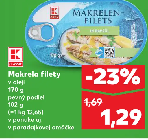 Makrela filety