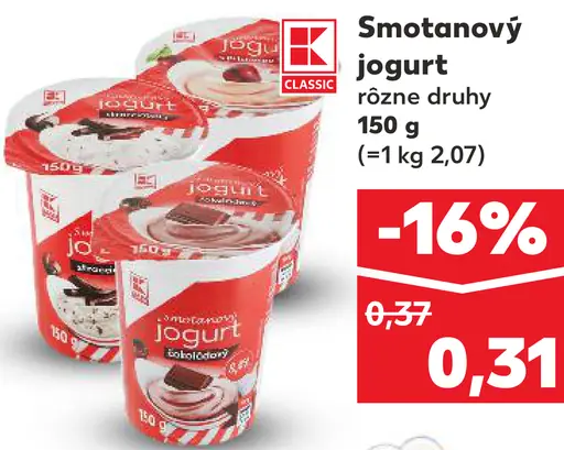 Smotanový jogurt