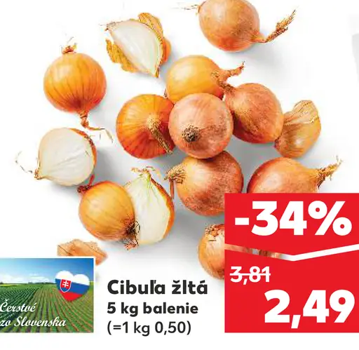 Cibuľa žltá