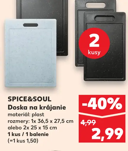 Spice&Soul Doska na krájanie