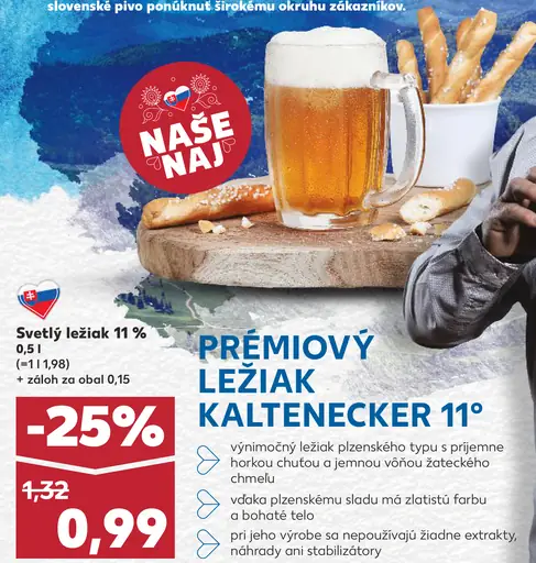 Kaltenecker prémiový ležiak plechovka