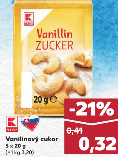 K-Classic Vanillin Zucker